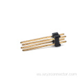 Encabezado de pin de 2.54 mm dual fila recta
